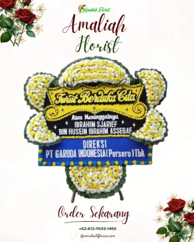 Papan Bunga Duka di Cilember